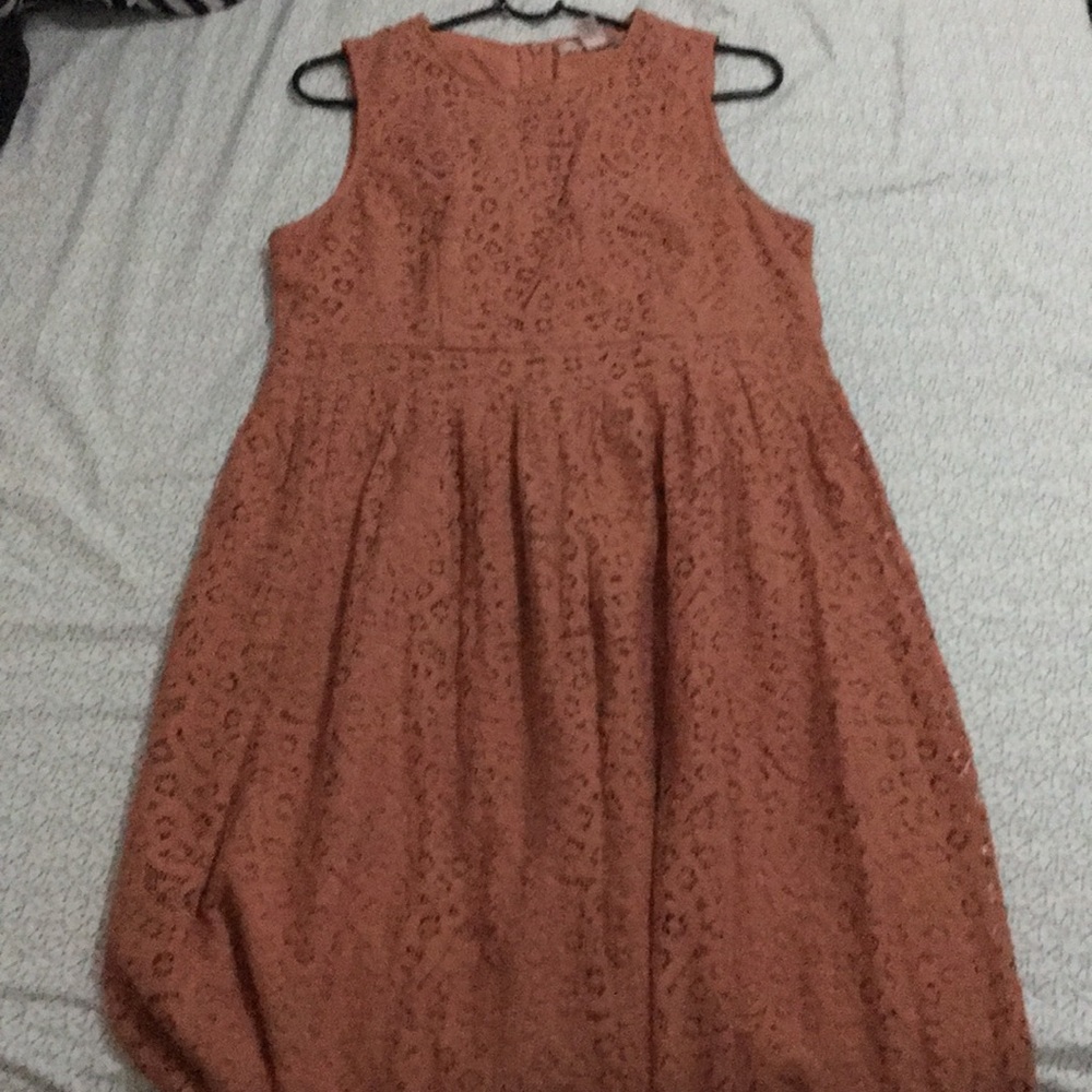 Peach Forever 21 dress